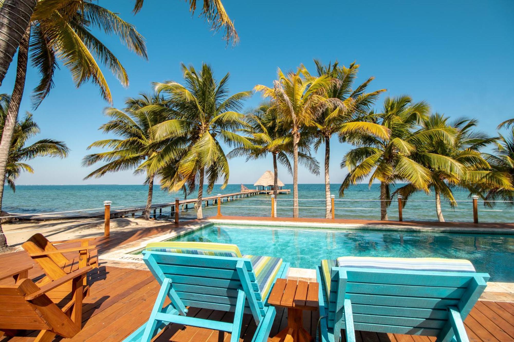 Beachside Villas Gold Standard Certified Placencia Bilik gambar
