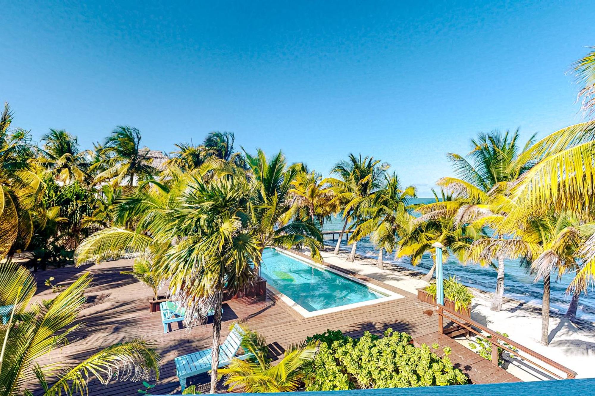 Beachside Villas Gold Standard Certified Placencia Bilik gambar